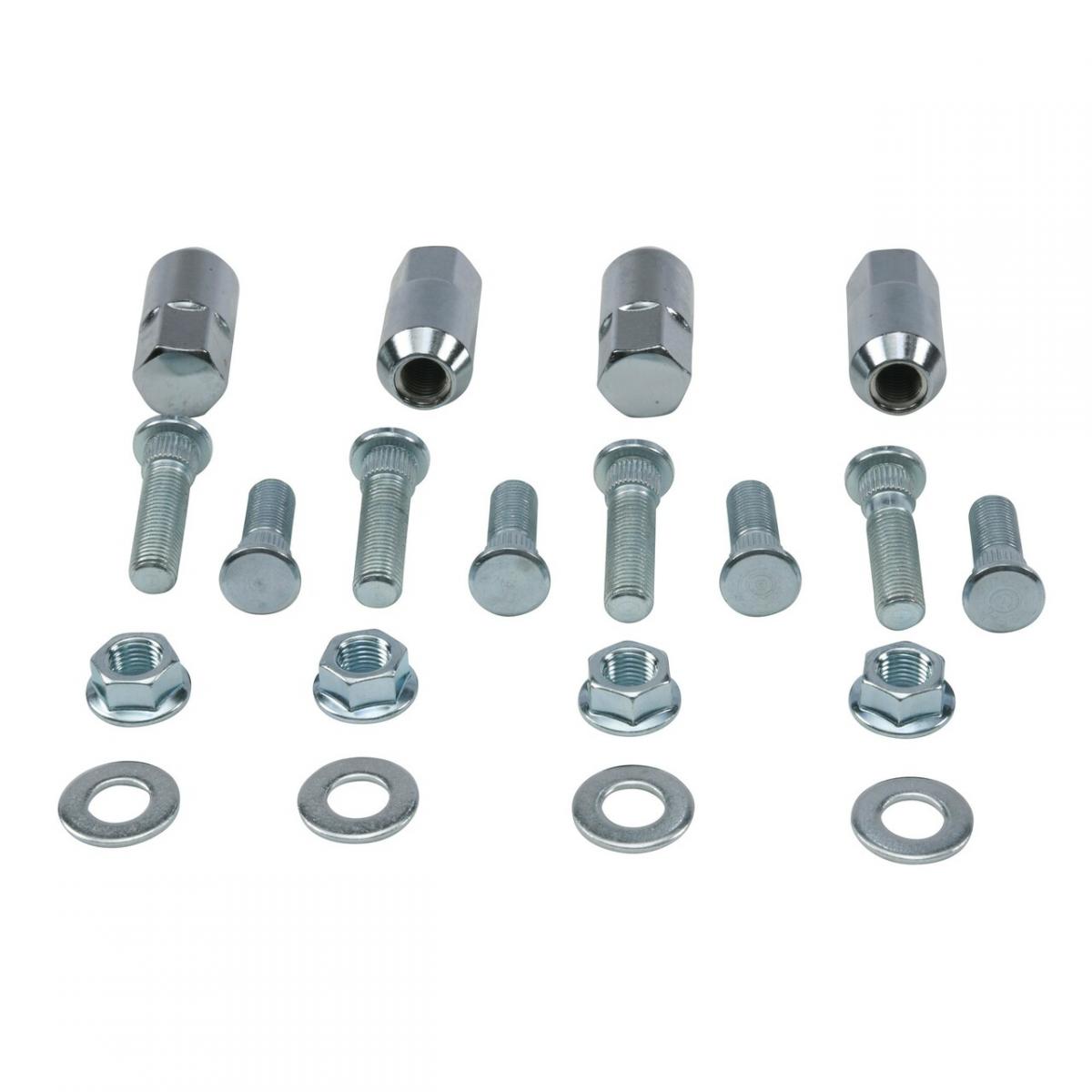 WHEEL STUD NUT KIT 05-08 POLARIS RANGER SPORTSMAN 4X4 EFI X2 500 700 800 ALLBALLS 85-1132