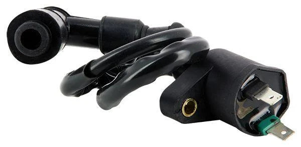 COIL HT Piaggio Aprilia Benelli Italjet Malaguti Perugeot, Motorcycle Scooter Ignition Coil 6v 12v CDI Single 2 Spade Terminal