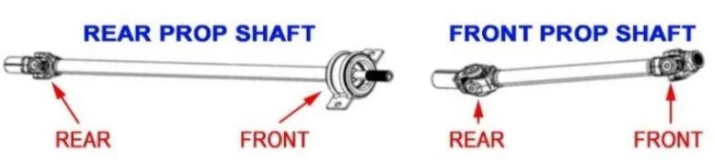 YOKE + UNIVERSAL JOINT, BRONCO AT-08616-1, 3235205, 3235619