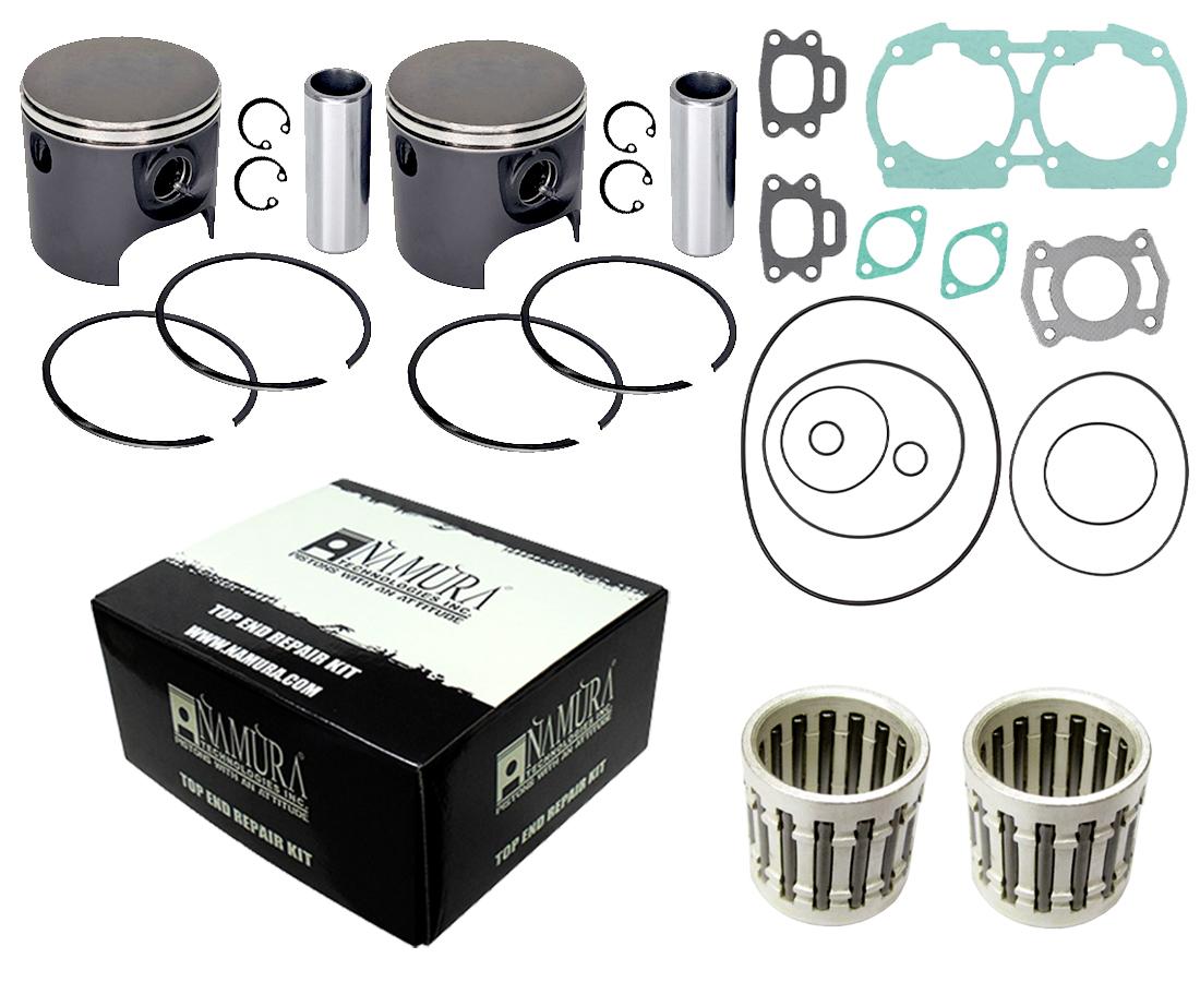TOP END KIT 90-96 SEA-DOO EXPLORER SPX GT GTS GTX SP SPI XP 580 NAMURA NW-10000K STD 76mm