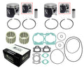 TOP END KIT SEA-DOO 650 94-96, NAMURA NW-10001K STD 78.00MM