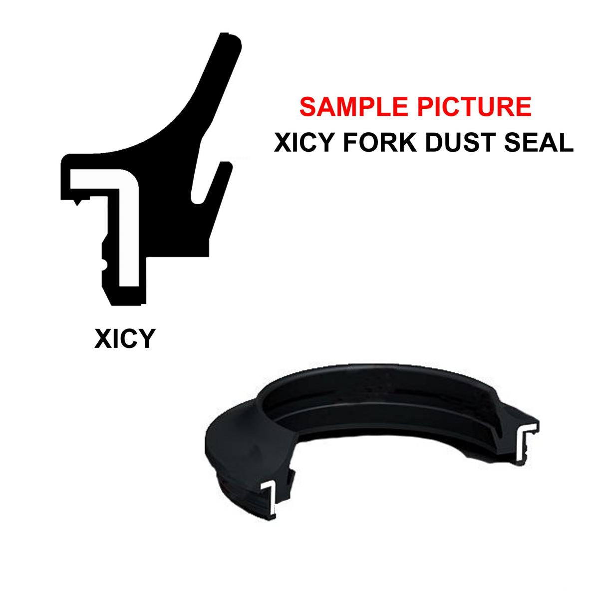 DUST SEAL XICY 48x58.20x13, F1635 / 36-1044 / EACH, !!! DIRT RACING KIT'S !!!