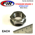 GR5 SUZUKI REAR SPINDLE NUT, Ti-GR5 INSERT M22x1.5mm / EACH, 64721-13K00