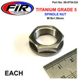 GR5 SUZUKI FRONT SPINDLE NUT, M18x1.50mm 09159-18016 EACH