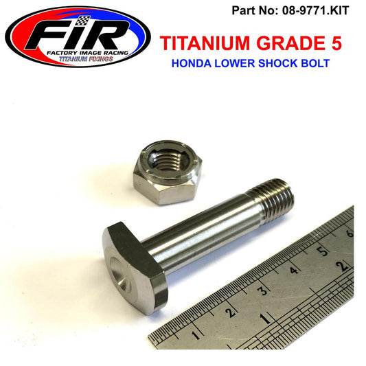 GR5 HONDA SHOCK BOLT KIT, 1994>2021 CR XR CFR CRF-R, 90153-KZ4-710 90153KZ4710