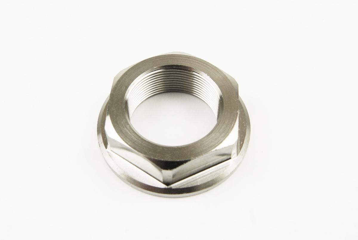 GR5 M24x1.00mm STEM NUT EACH, TITANIUM / CR RM RMZ YZ YZF, / CNC