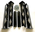 TAGZ FACTORY MX STAND LEG SET, FINISH GLOSS BLACK RAL9005