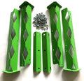 TAGZ FACTORY MX STAND LEG SET, FINISH GLOSS GREEN / KAWASAKI GREEN