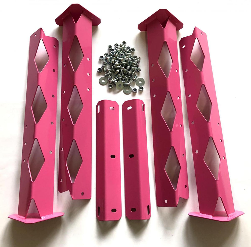 TAGZ FACTORY MX STAND LEG SET, FINISH GLOSS PINK RAL4003