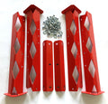 TAGZ FACTORY MX STAND LEG SET, FINISH GLOSS RED RAL3020