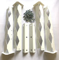 TAGZ FACTORY MX STAND LEG SET, FINISH GLOSS WHITE RAL9016