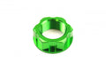 M22x1.00mm STEM NUT EACH GREEN, ALUMINIUM / KX KLX KDX CR RM, / CNC