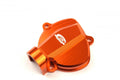 POWERVALVE COVER KTM RIGHT, FIR ASCTC-14, ORANGE