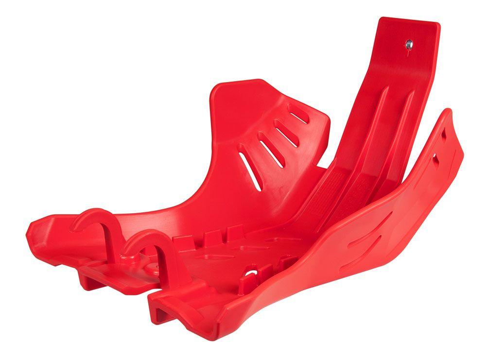 PLASTIC SKID PLATE BETA RR 250/300 2020-23, RTECH R-PMBETRS3020, PLASTIC ENGINE COVER RED