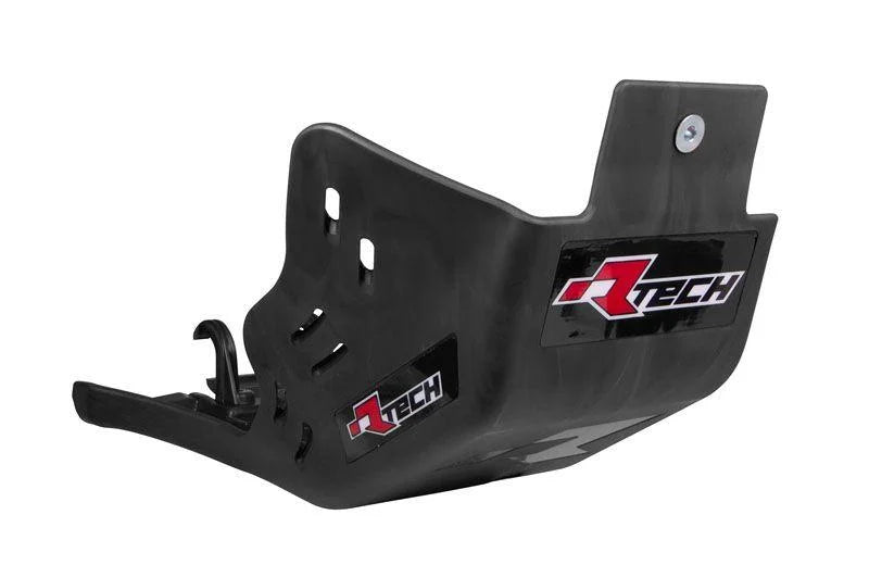 PLASTIC SKID PLATE BETA RR 350-530 2020-23, RTECH R-PMBETNR4520, PLASTIC ENGINE COVER BLACK
