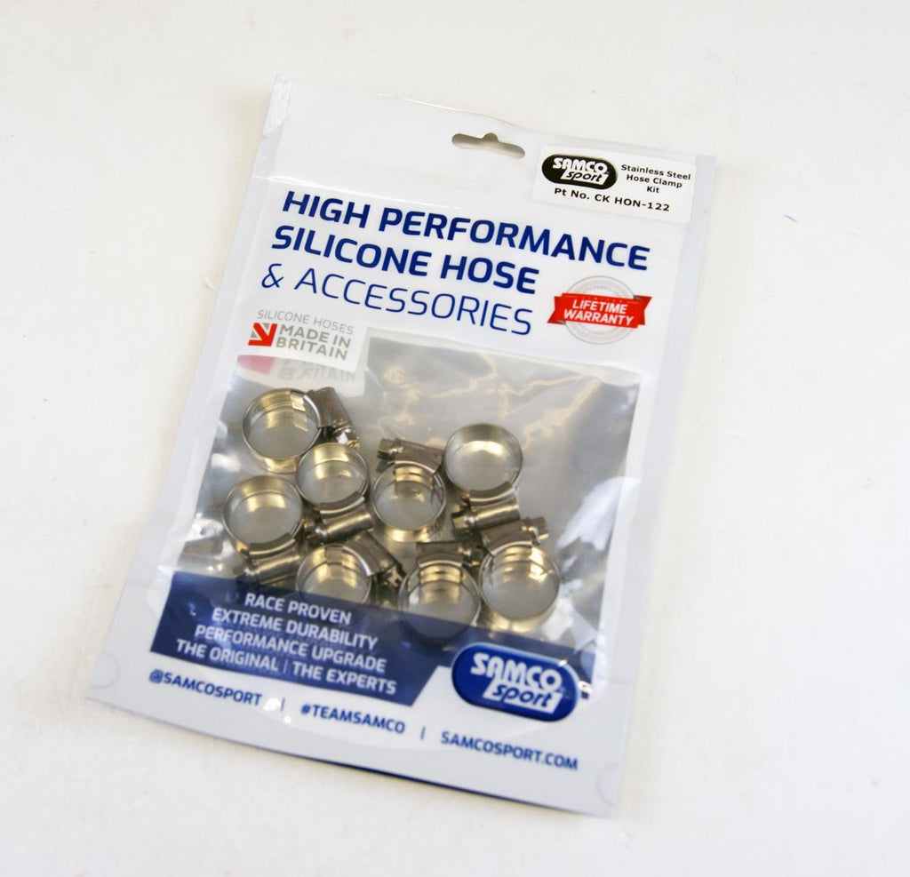 COOLANT HOSE STAINLESS KALE CLAMP KIT 18-21 HONDA 250 SAMCO SPORT CK HON-122