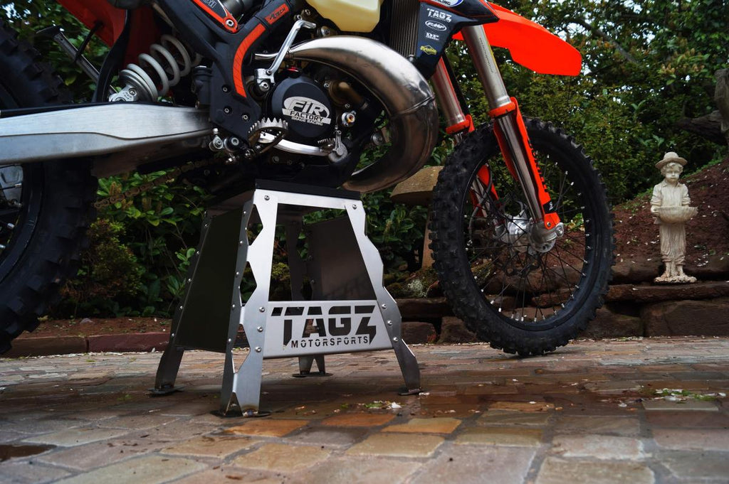 TAGZ FACTORY MX STAND LEG SET, FINISH GLOSS GREEN RAL6005