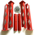 TAGZ FACTORY MX STAND LEG SET, FINISH MATT RED RAL3031