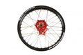19x2.15 WHEEL GASGAS BLK/RED/SIL, BLACK RIM, RED HUB, SP052.03.81.01.99 Nickel NIPPLES