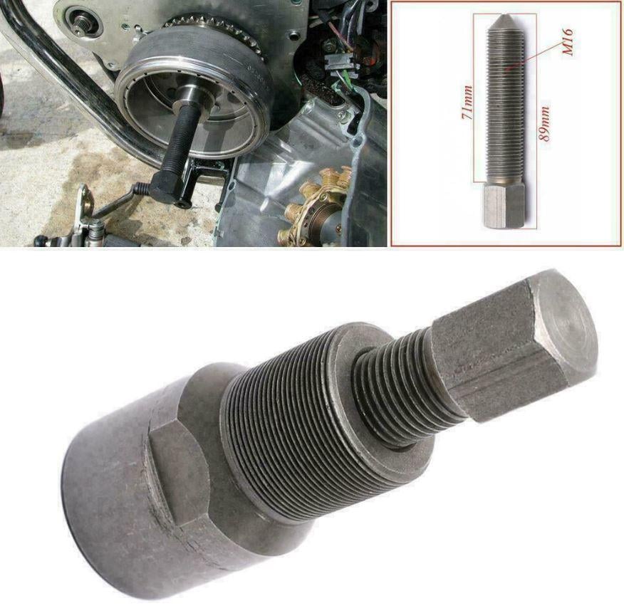 FLYWHEEL PULLER LH 27mm / 28 / 16mm, Left Hand M27x1.00 / M28x1.00