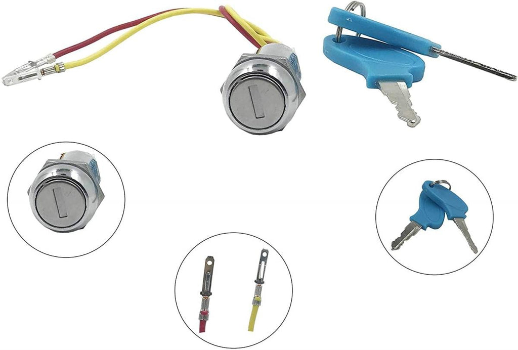 SWITCH IGNITION 2 WAY - 2 KEYS UNIVERSAL
