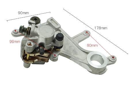 BRAKE CALIPER REAR HONDA CRF 02-19 CRF250 R X CRF450 R X CR125 R 43150-MKE-A01