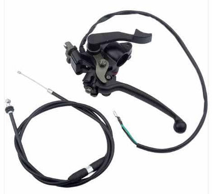 LEVER THUMB THROTTLE ASSY + CABLE.