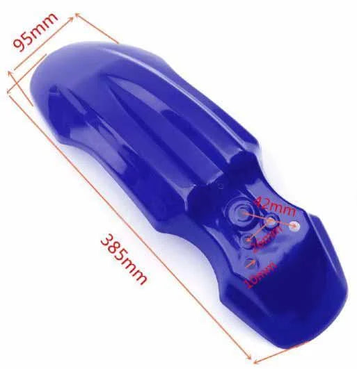 FRONT FENDER MINI WHITE, 61100GELA00, 61100-GEL-A00, Honda 50-110CC CRF50 XR50 872594
