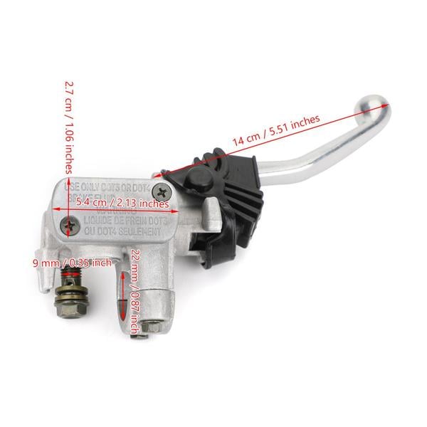 MASTER CYLINDER & CALIPER FRONT BRAKE HONDA CR CRF, 45150-KZ4-J21, 45510-KCE-671