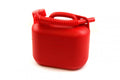 FUEL JERRY CAN 5 LITRE RED PLASTIC SPOUT HUN5-REDST
