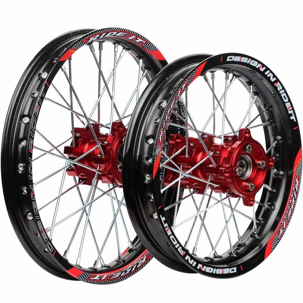 WHEEL SET 1.40-14 & 1.85-12, 50-160CC CRF XKL BBR Pit Dirt Bike