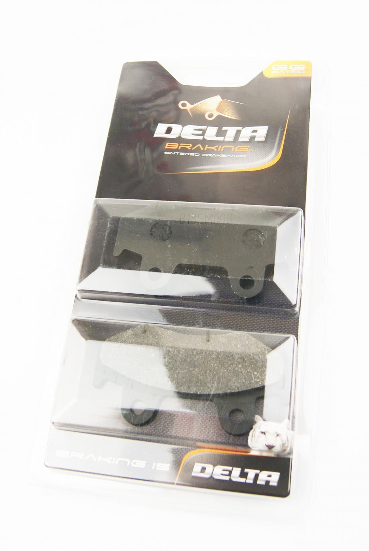 BRAKE PADS ORGANIC COMPOUND, DELTA BRAKING, BP008M01B