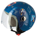 KIDS HELMET Large 51-52cm - SPUTNIK S775 Blue, S-Line JJS3G1003