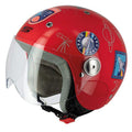 KIDS HELMET Small 47-48cm - SPUTNIK S775 Red, S-Line JJS4G1001