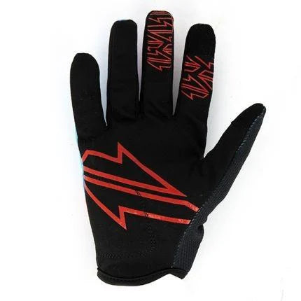 GLOVE MX SWAPS Black/Red/Blue - Large, GAN095NRBL