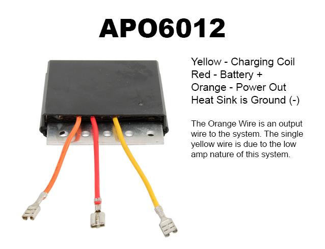 REGULATOR / RECTIFIER Polaris PWC, ARROWHEAD APO6012, 230-22157, 4010302, 4060115, 4060171, POLARIS PWC 1994-01