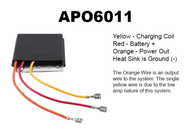 REGULATOR / RECTIFIER Polaris PWC, ARROWHEAD APO6011, 230-22156, 4010387, POLARIS PWC PRO 1200 2000-01 POLARIS PWC OCTANE 2002-04