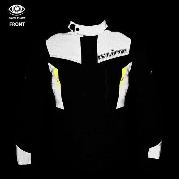 JACKET ADVENTURE EVO BLACK/YELLOW XX-LARGE, S-Line Night Vision, VESTLGEVO16