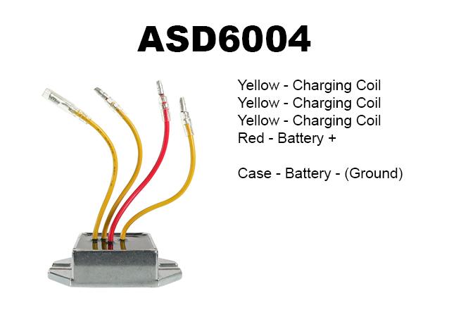 REGULATOR RECTIFIER 96-02 SEA-DOO CHALLENGER GSX GTX SPX XP SPORTSTER ARROWHEAD ASD6004