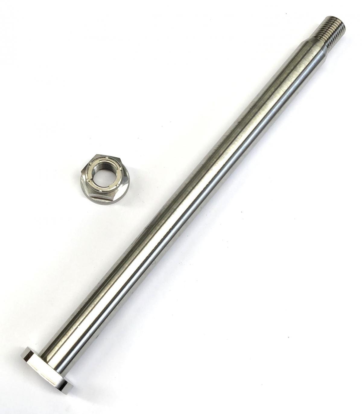 GR5 HONDA SWING ARM PIN & NUT, Ti-GR5 INSERT / M14x1.50mm / EACH, 52101-KZ4-J40 / 90305-KZ3-B01