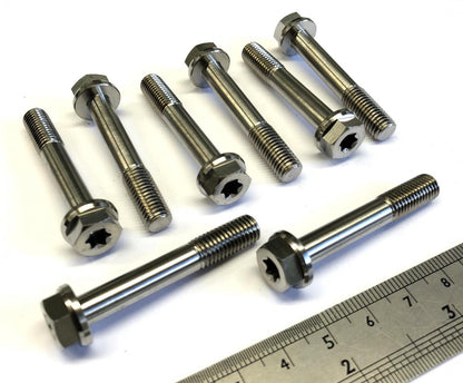 GR5 KTM COLLAR M7X42mm BOLT PK8, TITANIUM / OEM REF :77330067242, / PACK OF 8