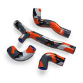 COOLANT HOSE 4 PIECE KIT ORANGE CAMO 20-23 KTM 150 TE EXC OEM DESIGN SAMCO KTM-120-SOL
