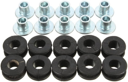 FAIRING RUBBER GROMMETS & BUSHES KIT PACK OF 10