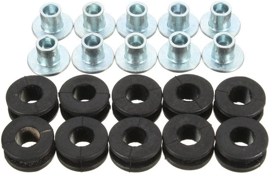 FAIRING RUBBER GROMMETS & BUSHES KIT PACK OF 10