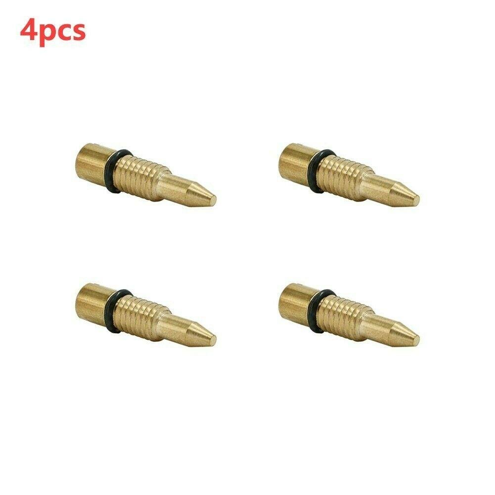 CARBURETOR FLOAT BOWL DRAIN SCREW SET OF 4 76-03 HONDA XL XR CB CM CX GL