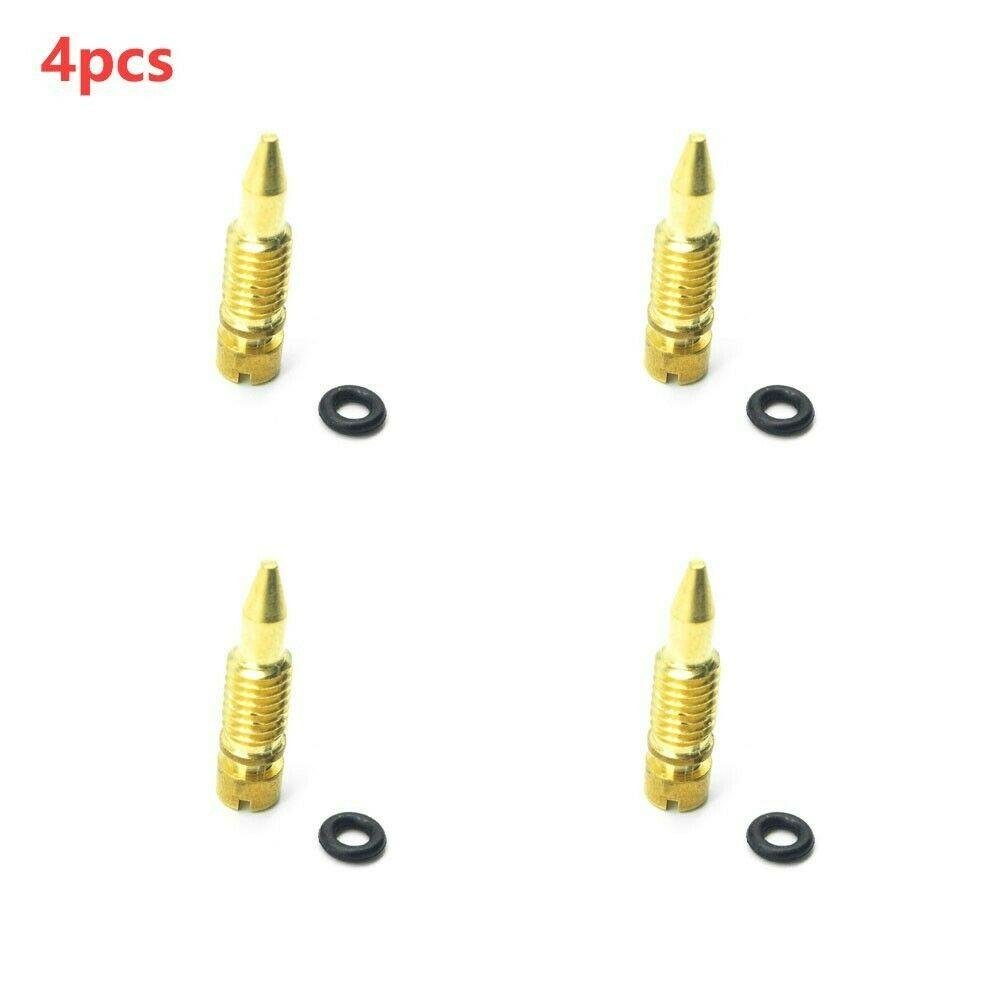 CARBURETOR FLOAT BOWL DRAIN SCREW SET OF 4 76-03 HONDA XL XR CB CM CX GL
