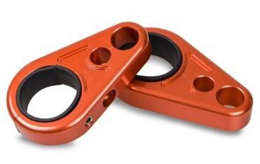 CABLE / HOSE CLAMP ORANGE SET/2