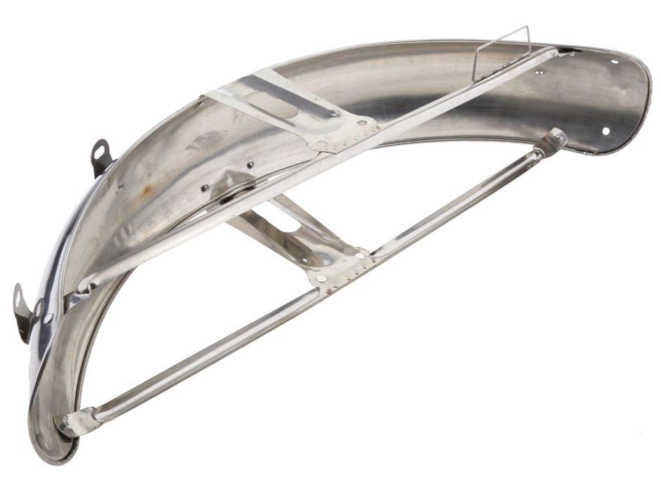 FRONT FENDER UNIVERSAL CHROME, HONDA CG125STEEL CHROME PLATED