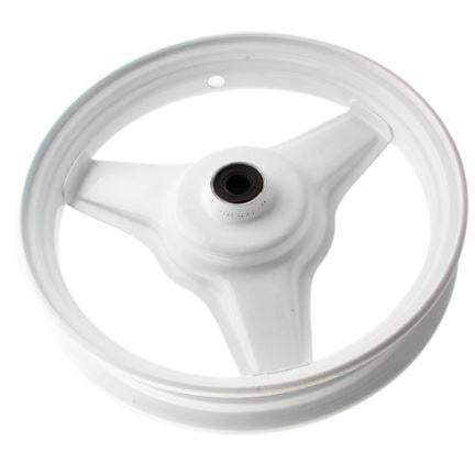 FRONT WHEEL RIM WHITE YAMAHA PW50 5M0-25180-00-FH