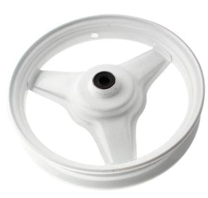 FRONT WHEEL RIM WHITE YAMAHA PW50 5M0-25180-00-FH